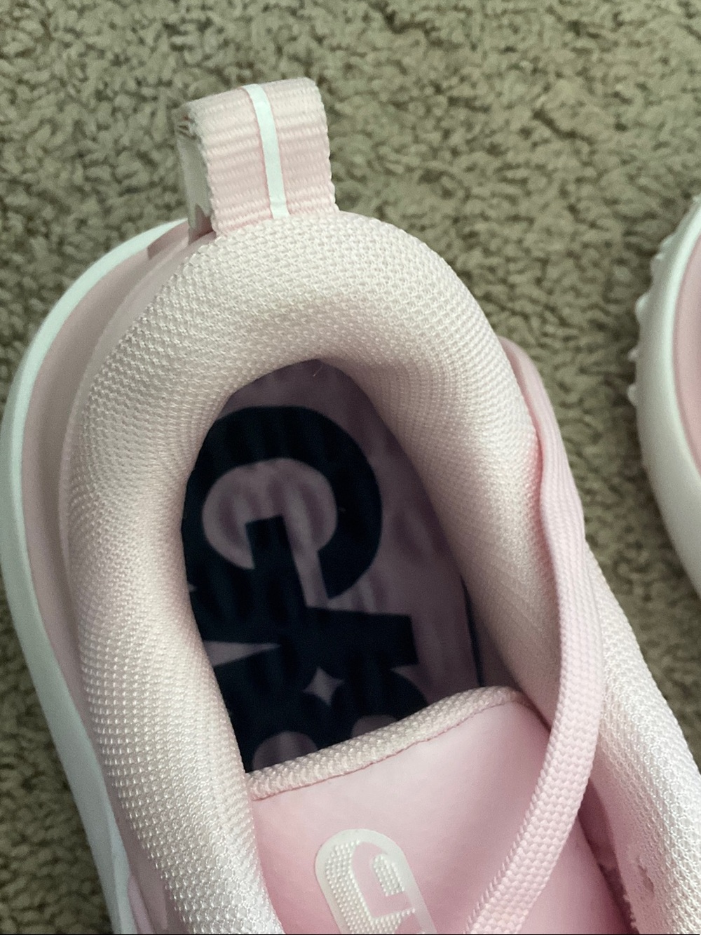 G/FORE Women's Athletic Golf Shoes in Light Pink and White - Picture 5 of 9